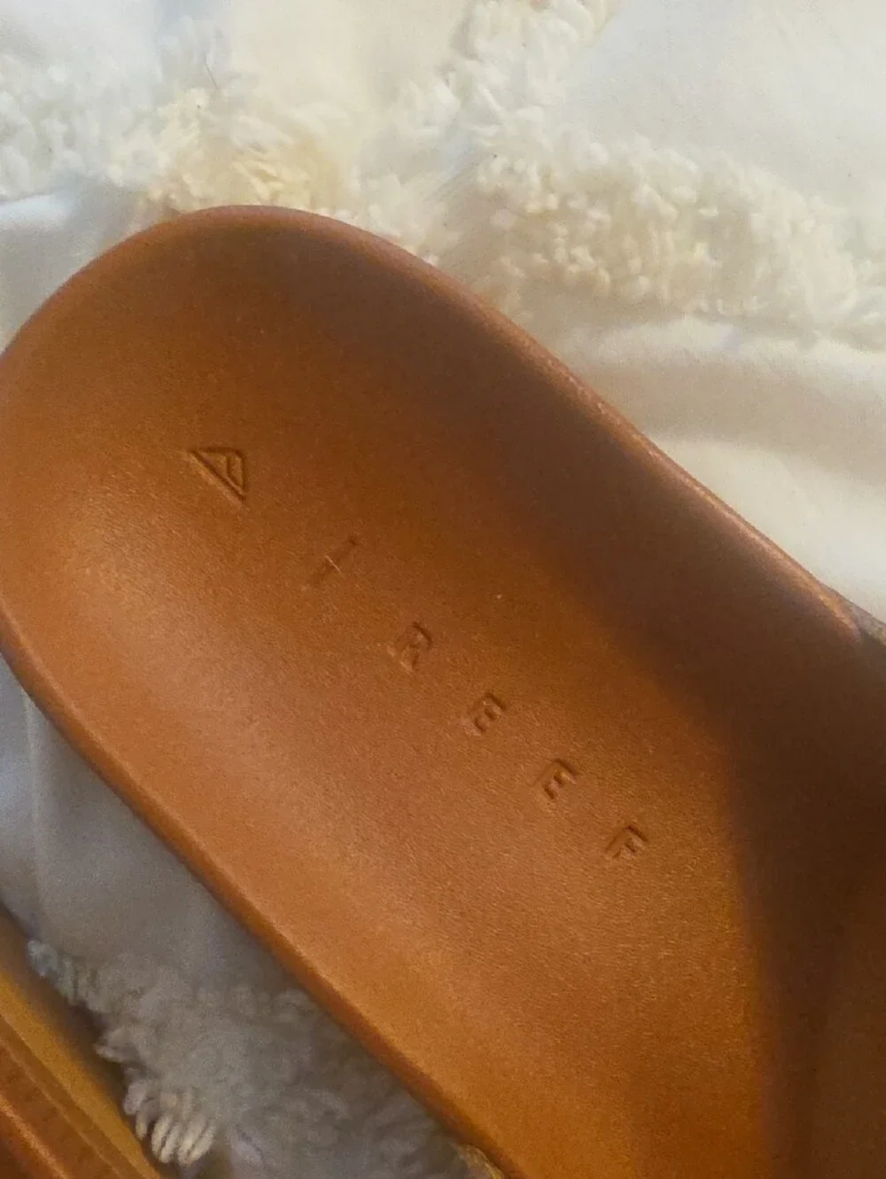 REEF Tan Platform Thong Sandals
